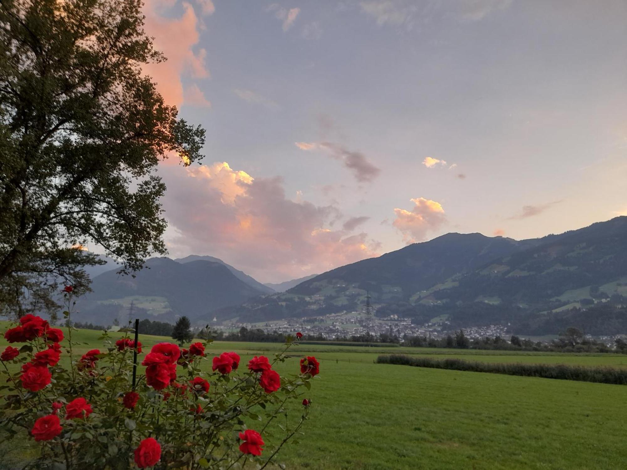 Ferienwohnung Rose Hart im Zillertal Exterior foto